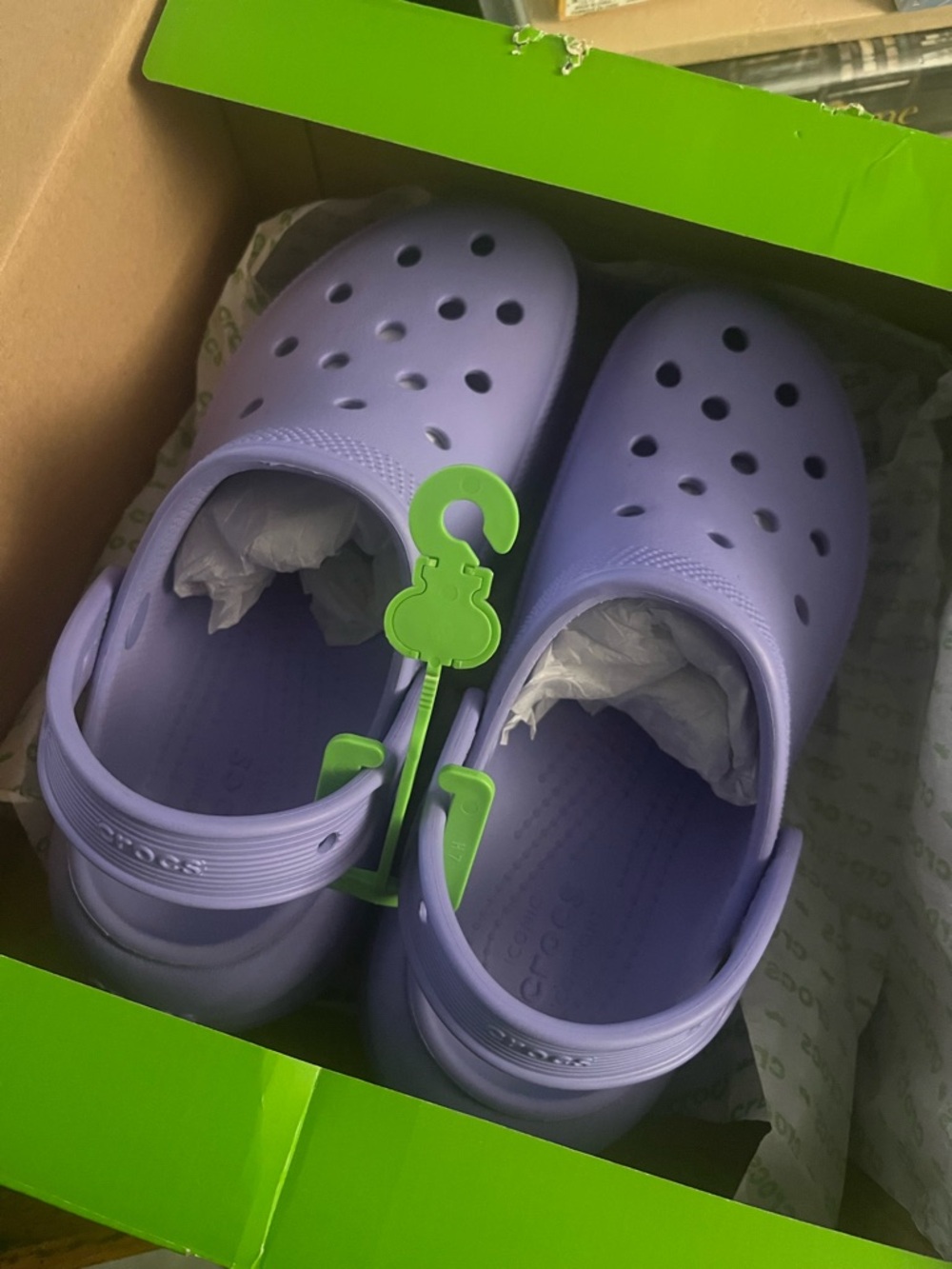 RARE Digital Violet Platform Crush Croc